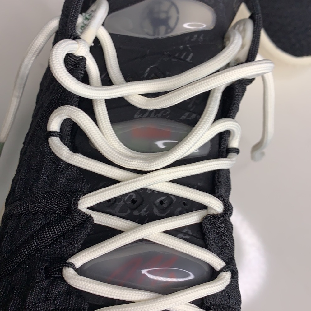 Nike lebron XVIII black noir university red rouge sneaker men 7 athlete men’s - Picture 3 of 11